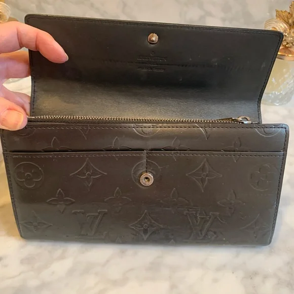 Louis Vuitton Dark Monogram Wallet - Picture 2 of 16